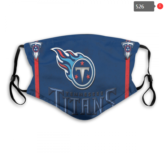 NFL Tennessee Titans #1 Dust mask with filter